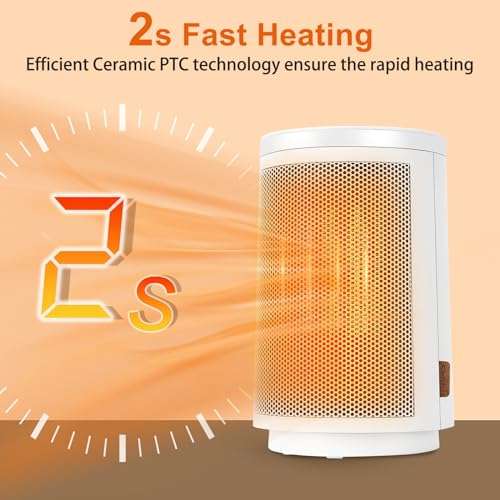 Calentador Eléctrico De Bajo Consumo Ptc Ceramic Heating
