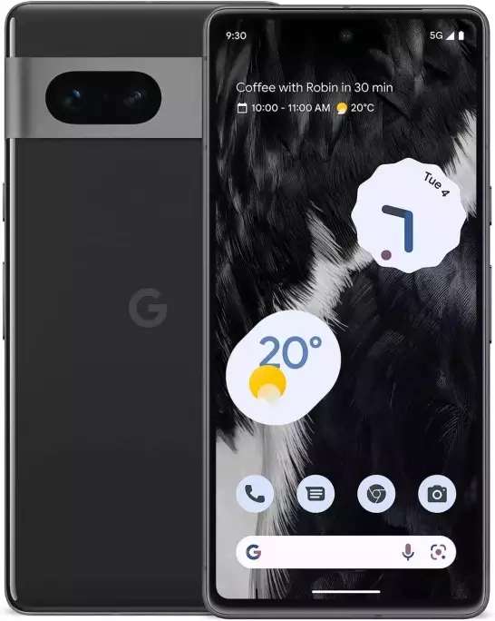 Google Pixel 7 5G Smartphone, 8GB+128GB, Procesador de Google Tensor G2
