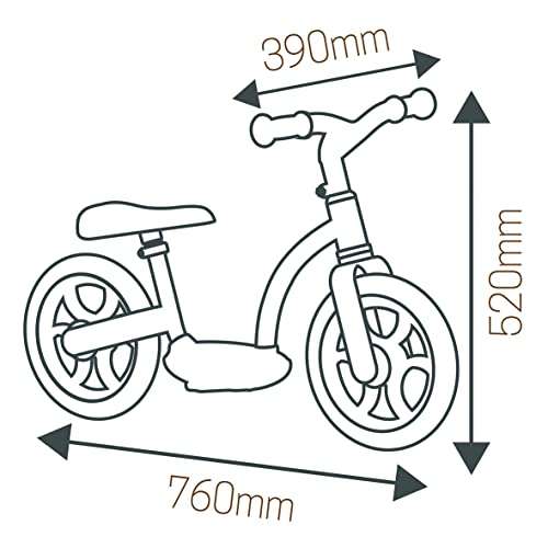 Bicicleta Smoby Draisienne Dreniana