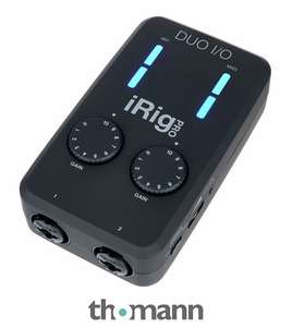 Multimedia iRig Pro Duo I/O. Interfaz de audio para iPhone, iPad, Android, Mac y PC IK