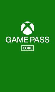 Xbox Game Pass Core a Ultimate por 3,66 € mes. Necesita VPN India.