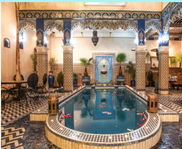 Increíble Riad 3* en Marrakech 1 noche ampliable+Desayuno + Cancela gratis y paga en Hotel por solo 26€ (PxPm2)