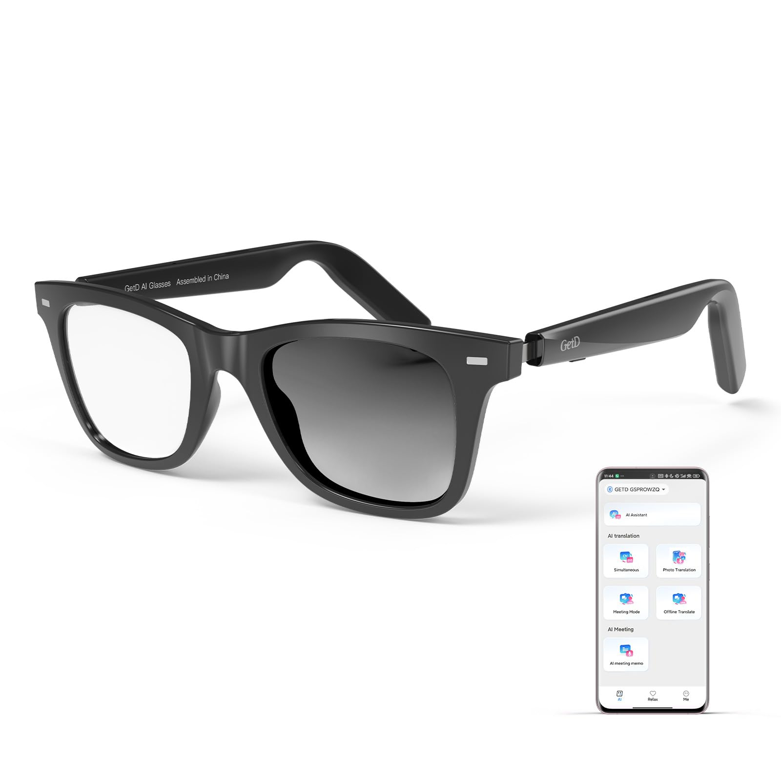 IA Glasses: gafas inteligentes con ChatGPT, traducción en tiempo real