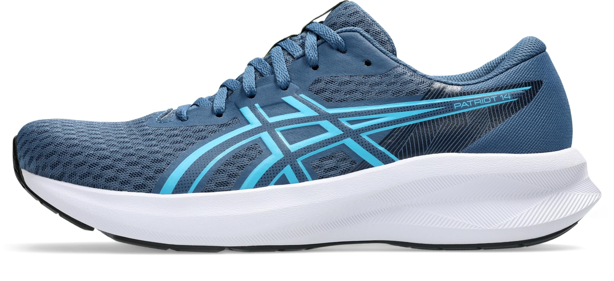 Zapatillas Asics Patriot 14 Hombre (running y gym, amortiguación EVA, malla transpirable) - variedad de tallas
