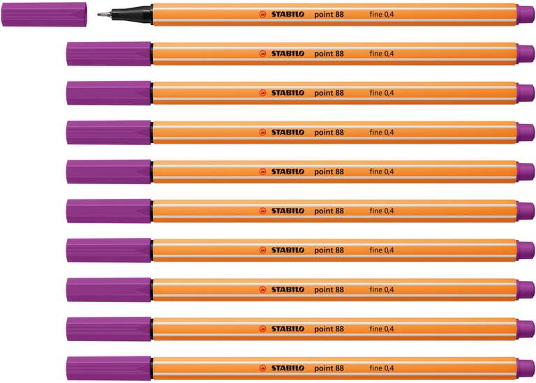 Stabilo Point 88 Rotuladores - Pack De 20 Unidades (2 X 10 Colores Stabilo Point 88 Rotuladores - Pack De 20 Unidades (2 X 10 Colores