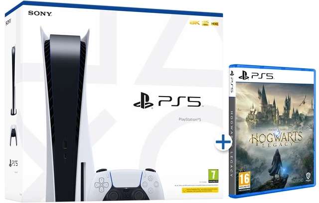 Consola PLAYSTATION 5 Lector + Juego físico HOGWARTS LEGACY PS5. Envío Desde España.