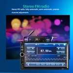 Radio Estéreo 2 DIN para coche, reproductor Multimedia con pantalla táctil de 7 pulgadas, Bluetooth, USB/TF, FM, Audio MP5, Acodo 7018b