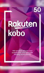 Tarjeta de regalo 50€ Rakuten Kobo