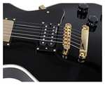 Rocktile Guitarra eléctrica L-200BK Pro De luxe negro