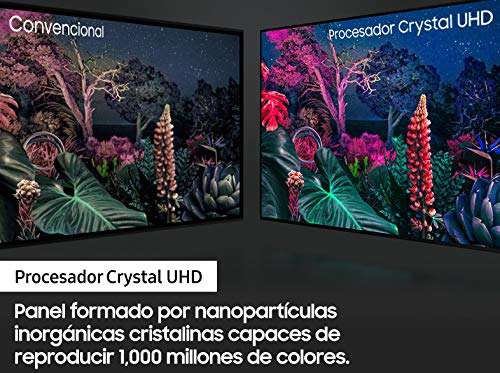Samsung Crystal UHD 2022 65AU7095 - Smart TV de 65, 4K, HDR 10