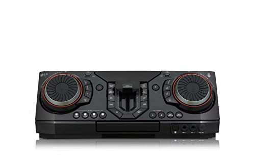 LG XBOOM CL98 - - Microcadena, 3500W RMS, con Mando a Distancia, Bluetooth, Función Karaoke y DJ