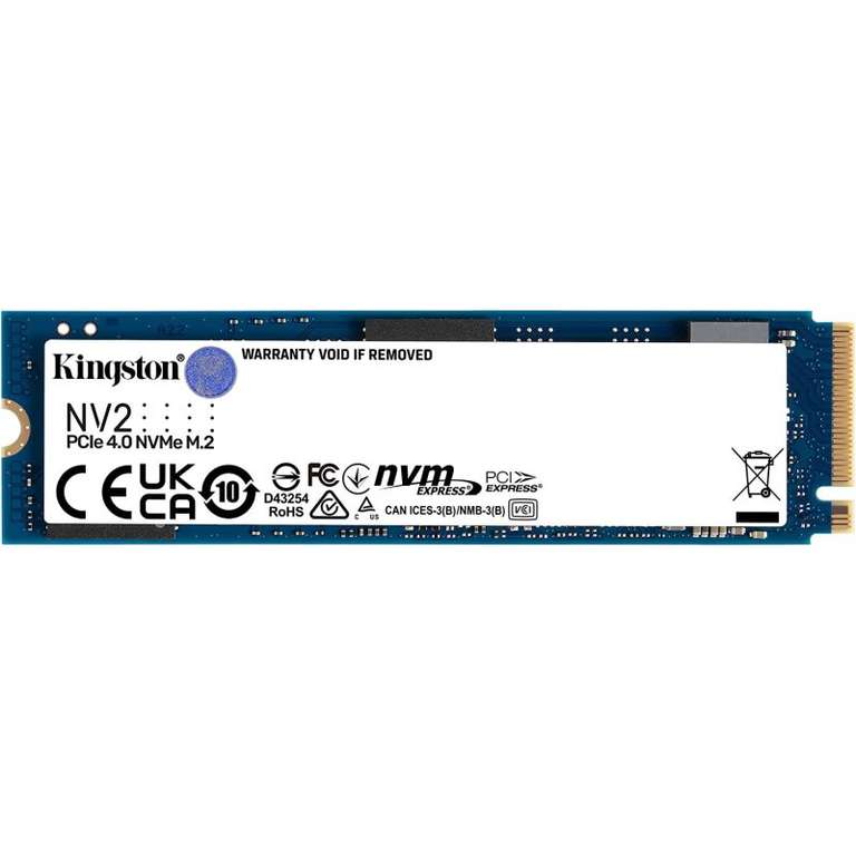 Kingston NV2 NVMe PCIe 4.0 SSD 500GB M.2