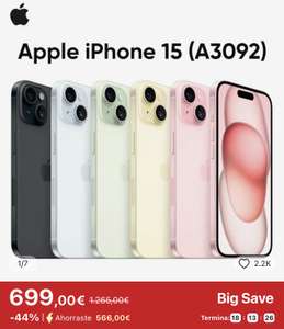 iPhone 15 de 128 Gb (Leer descripción)
