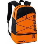 Mochila Deportiva Erima Multifunción con Zapatillero (Naranja/Negro)