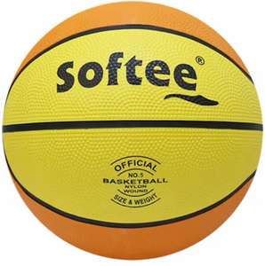 Balón baloncesto Soofty nylon talla 5 (Recogida gratis en tienda)