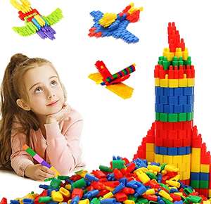 GLADTOP Bloques Construccion 46 Piezas, Juguetes Niños 3 4 5 6 7años  Construcciones Magneticas, Juego Imanes Construccion » Chollometro