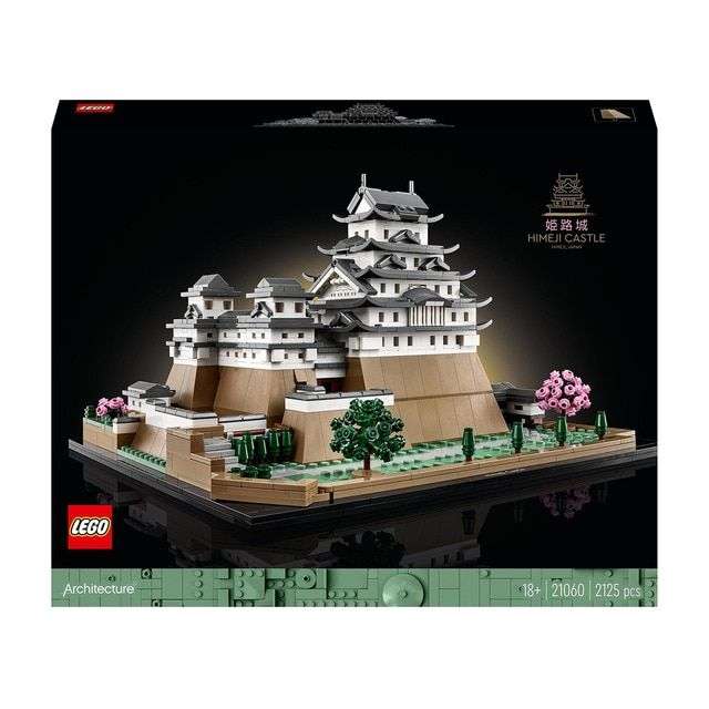 Set de construcción Maqueta Castillo de Himeji Monumento Japonés LEGO Architecture