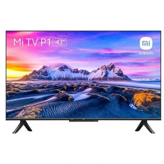 TV LED XIAOMI Mi TV P1 43", 4K, HDR10+, SMART TV, WIFI, BLUETOOTH, TDT T2, USB reproductor, asistentes Alexa y Google