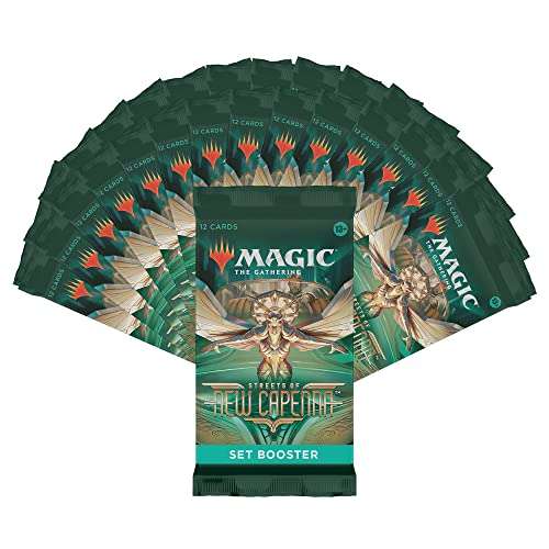 Caja de Sobres de Edición de Calles de Nueva Capenna de Magic The Gathering, 30 Sobres y 1 Carta Especial (Versión en Inglés)
