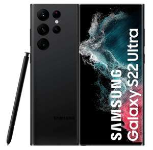 Móvil - Samsung Galaxy S22 Ultra 5G, Black, 512 GB, 12 GB RAM, 6.8" QHD+, Exynos 2200, 5000mAh, Android 12