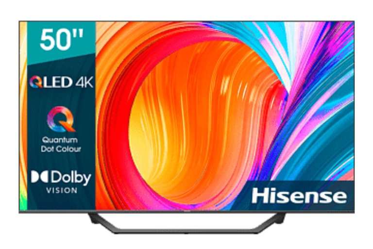TV QLED 50" - Hisense 50A7GQ, HDR UHD 4K, Smart TV, HDMI, Dolby Atmos, Dolby Vision, HDR10+