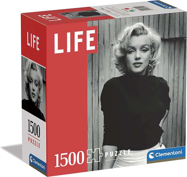 Puzzle Marilyn Monroe Clementoni 1500 piezas