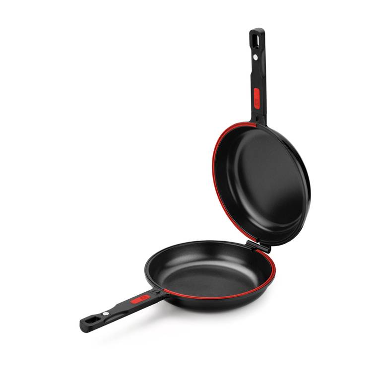 BRA Sartén Doble para Tortilla de Patatas 24 cm de Diámetro