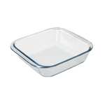 Fuente Horno Cristal Borosilicato Cuadrada 18x18 cm