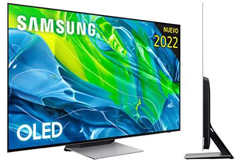 Samsung TV OLED 55S95 2022 - Smart TV de 55", Tecnología OLED Quantum HDR 1500, Procesador Quantum 4K con Inteligencia Artificial, 60W 60W