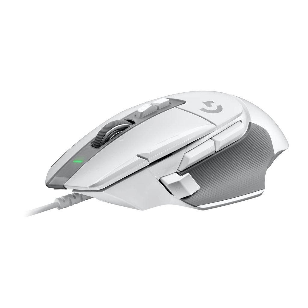 Logitech G502 X Ratón con Cable - LIGHTFORCE, Botones Principales híbridos óptico-mecánicos, Captor Gaming Hero 25K