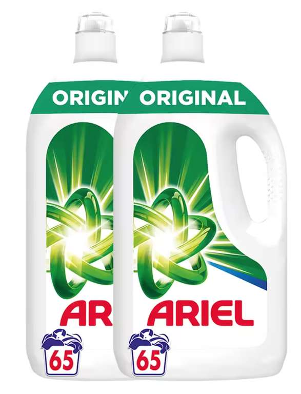 130x Lavados Ariel Original Detergente Líquido [16,67€ NUEVO USUARIO]