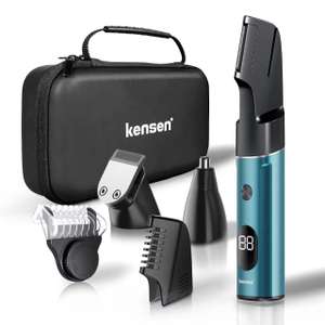 Kensen Afeitadora 3 en 1. Corporal y Cortapelos para hombres, IPX6 resistente al agua