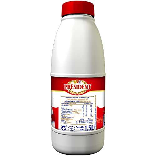 9 litros de leche 0'95 l