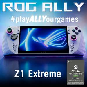 Asus ROG Ally Z1 Extreme (+3m Game Pass Ultimate)