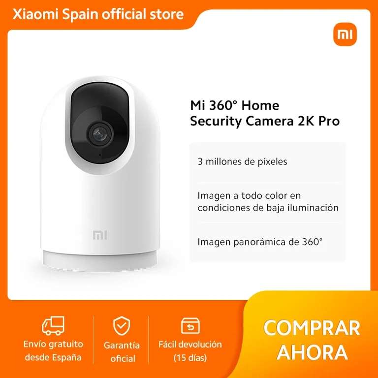 Xiaomi Mi 360° Home Security Camera 2K Pro / Cámara de Vigilancia