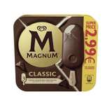 3 Cajas Bombón Helado Magnum Classic 3 ud. La caja sale a 1,99€ la Unidad a 0,66€