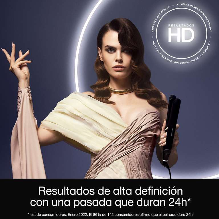 ghd chronos negra - plancha de pelo profesional