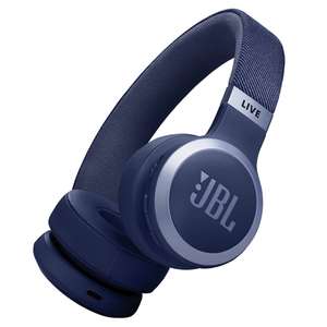 JBL Live 670NC - Auriculares de diadema con cancelación de ruido, Bluetooth, Batería 65H/50H, azul