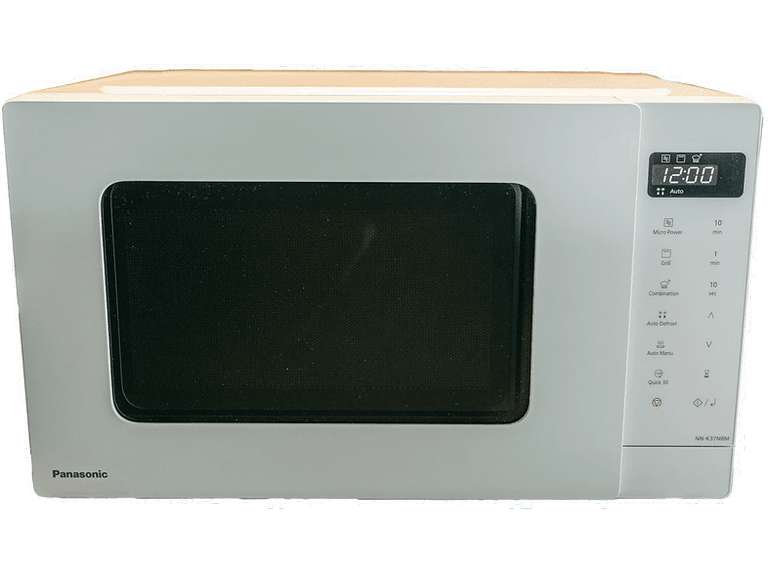 Microondas - Panasonic NN-K35NWMEPG, 800 W, 11 programas automáticos, 23 l, Blanco