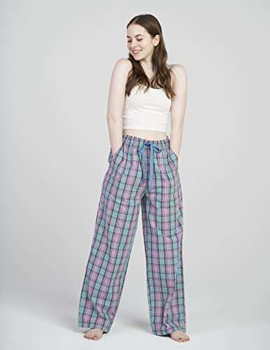 Pantalones Pijama Mujer LAPASA 100% Algodón, 67% de descuento + 5% adicional + 10% adicional