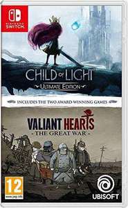Child of Light+Valiant Hearts,Immortals Fenyx Rising,Rayman Legends, Assassin’s Creed,Scott Pilgrim,South Park,Pathfinder,Mario + Rabbids