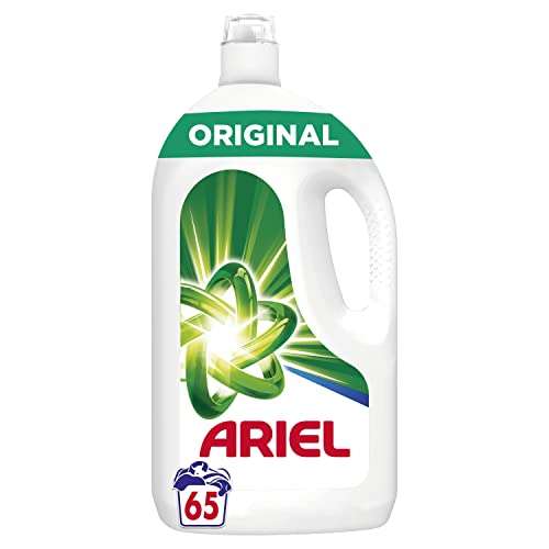 2 unidades de Ariel Original Detergente Lavadora Liquido, 130 Lavados