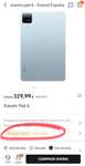 Xiaomi Pad 6 [6Gb 128Gb] + Xiaomi Smart Pen 2nd Generation + Xiaomi Band 8 (219€ con Mi Points)
