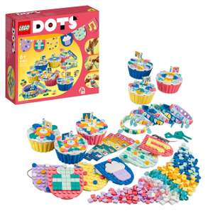 LEGO 41806 Dots Kit de Fiesta Definitivo, Juguete de Construcción con Cupcakes, Pulseras y Pegatinas para Fiestas Infantiles