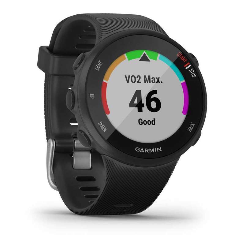 Garmin Forerunner 45S - Reloj GPS para Correr , Planes de Entrenamiento, Medición de la Frecuencia Cardiaca