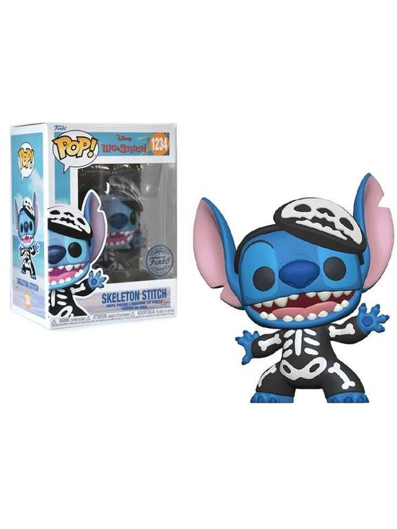 Funko Pop Skeleton Stitch Disney Edicion Especial