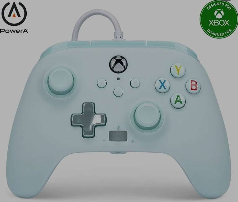 PowerA Enhanced Wired Controller for Xbox Series X|S (color pastel, algodón de azucar o purple mag)