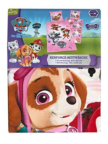 Patrulla canina - Juego de Cama con diseño Reversible, Funda nórdica de 135  x 200 cm y Funda de Almohada de 80 x 80 cm, algodón Reforzado » Chollometro