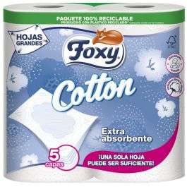 Foxy Cotton - Papel higiénico 5 capas
