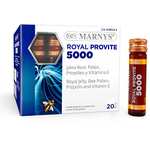 Marny's Jalea Real pura 3.850 mg - Royal Provite 5000 -Máxima energía para periodos especiales - 20 viales 416 g